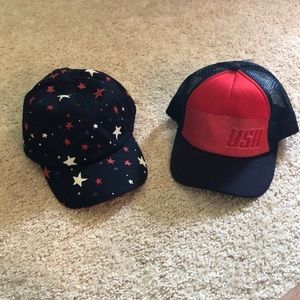 2 Patriotic Hats
